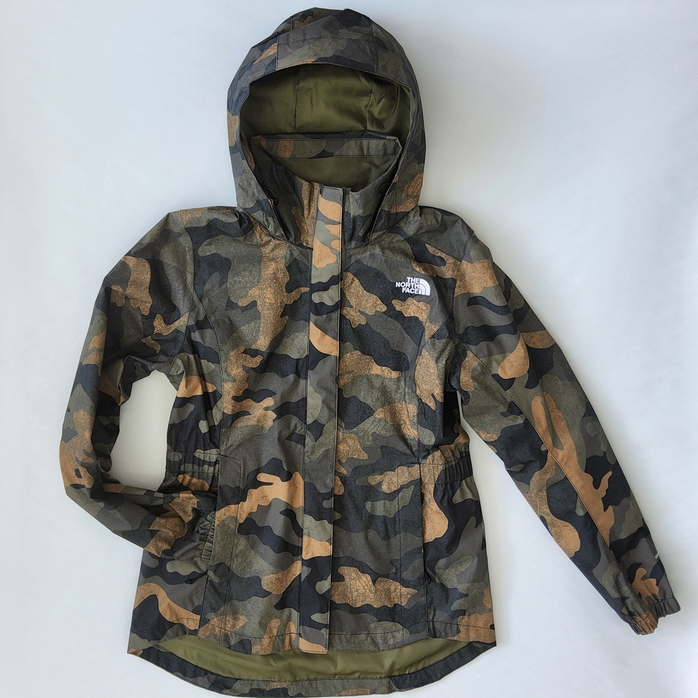 North Face Women's Resolve II Camo Rain Jacket